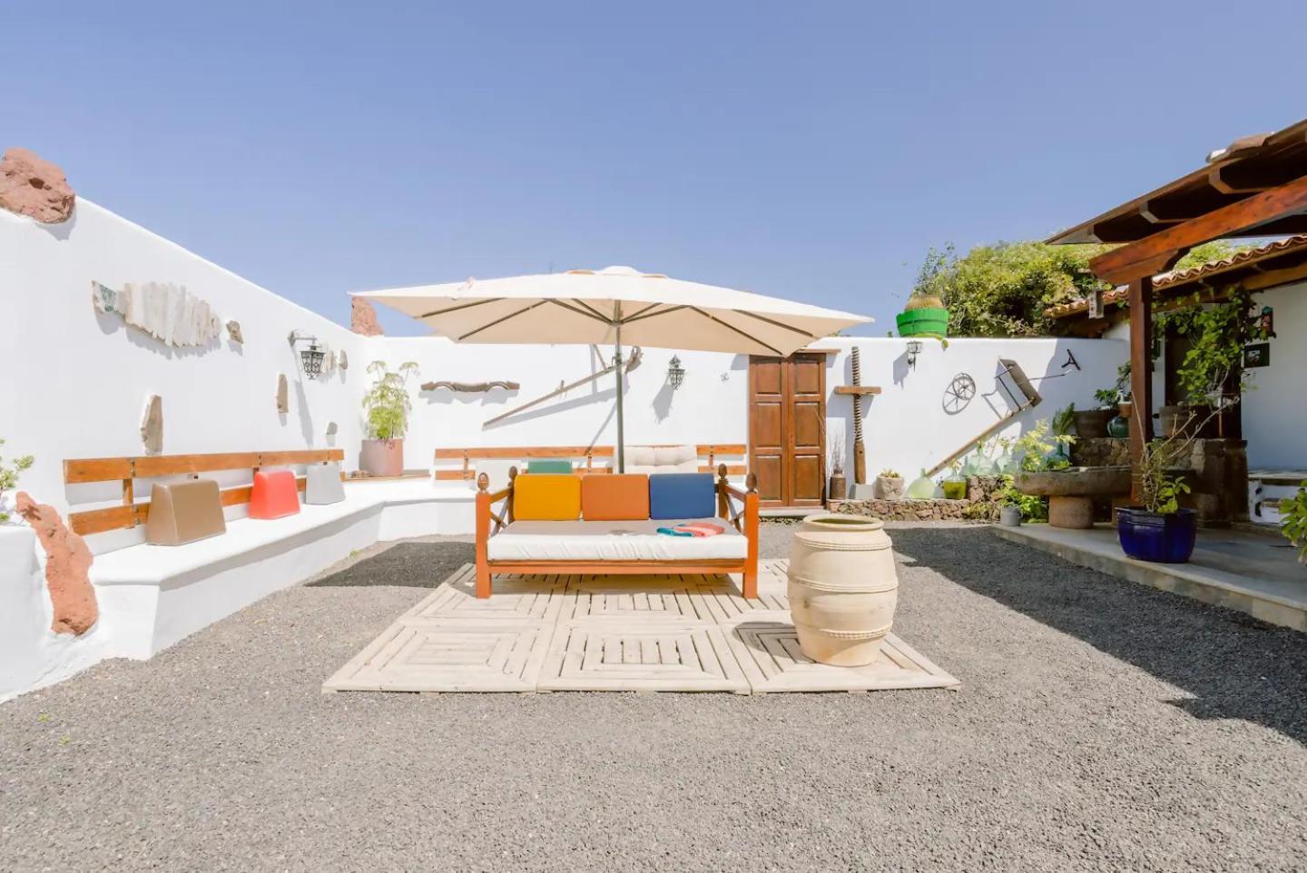 Casa Emblematica Garaday Lanzarote Guest House Tinajo Luaran gambar