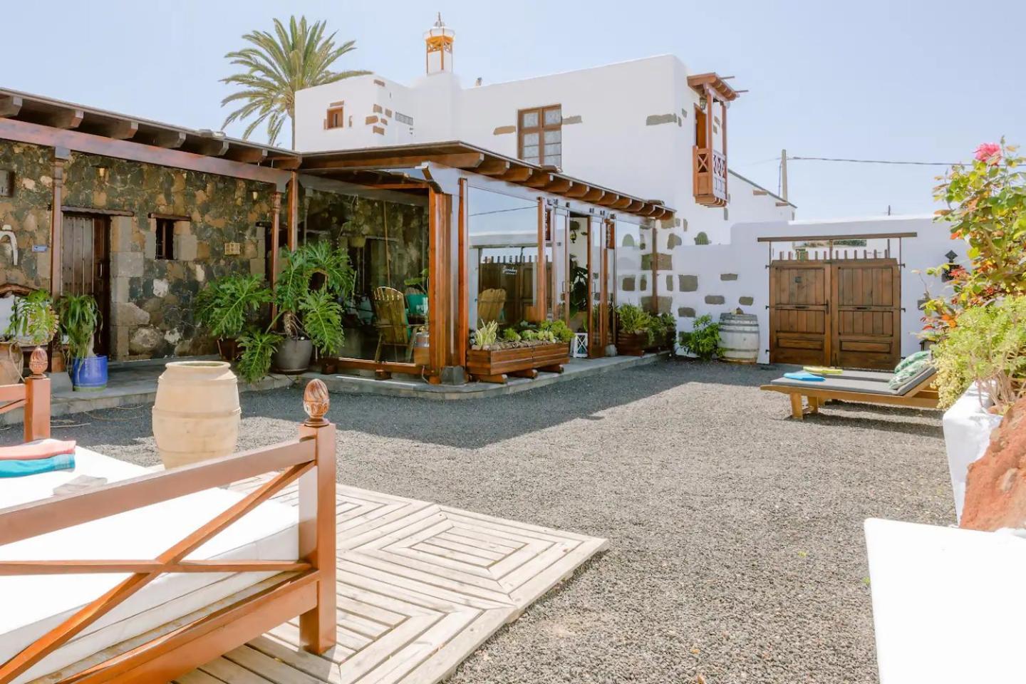 Casa Emblematica Garaday Lanzarote Guest House Tinajo Luaran gambar